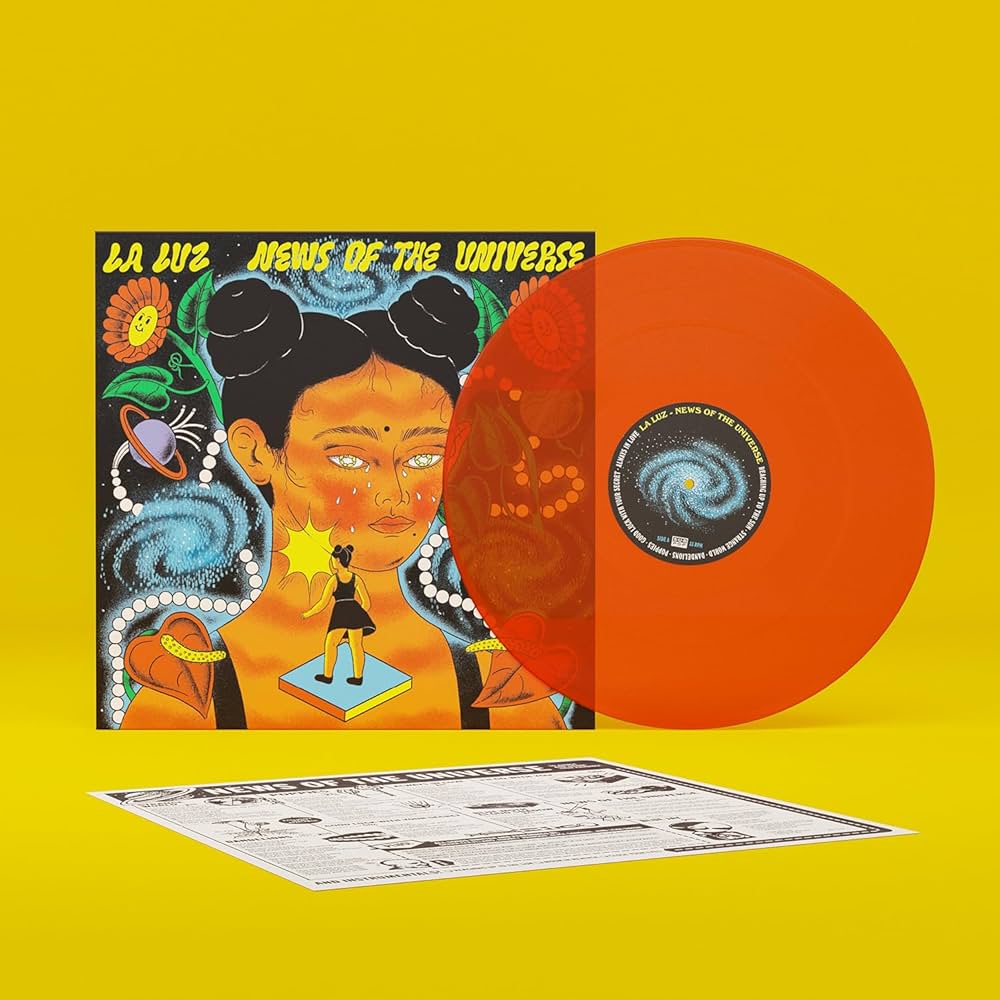 La Luz - News Of The Universe (LP vinyle orange néon)