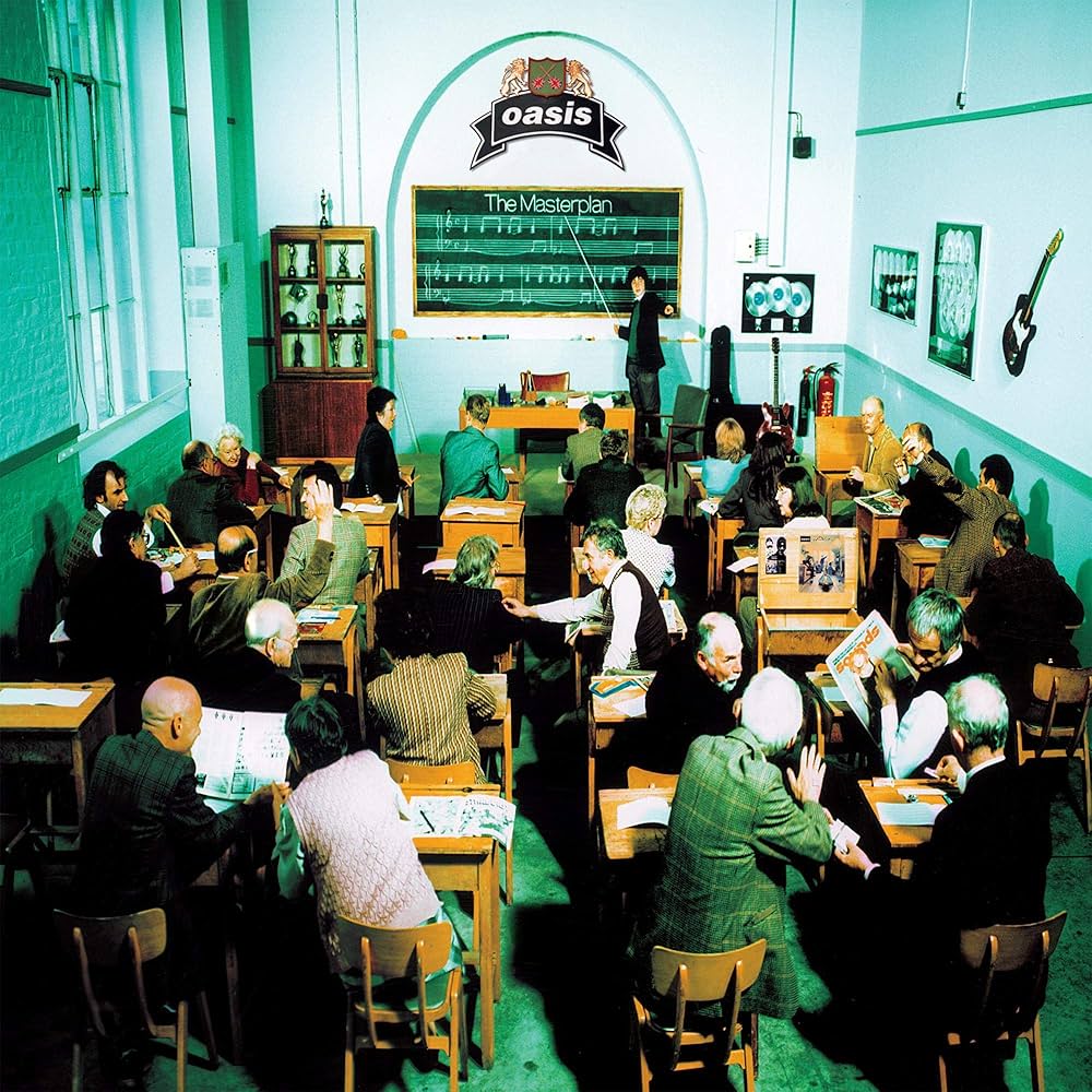 Oasis - The Masterplan (LP 20ème anniversaire édition remastérisée vinyle coloré)