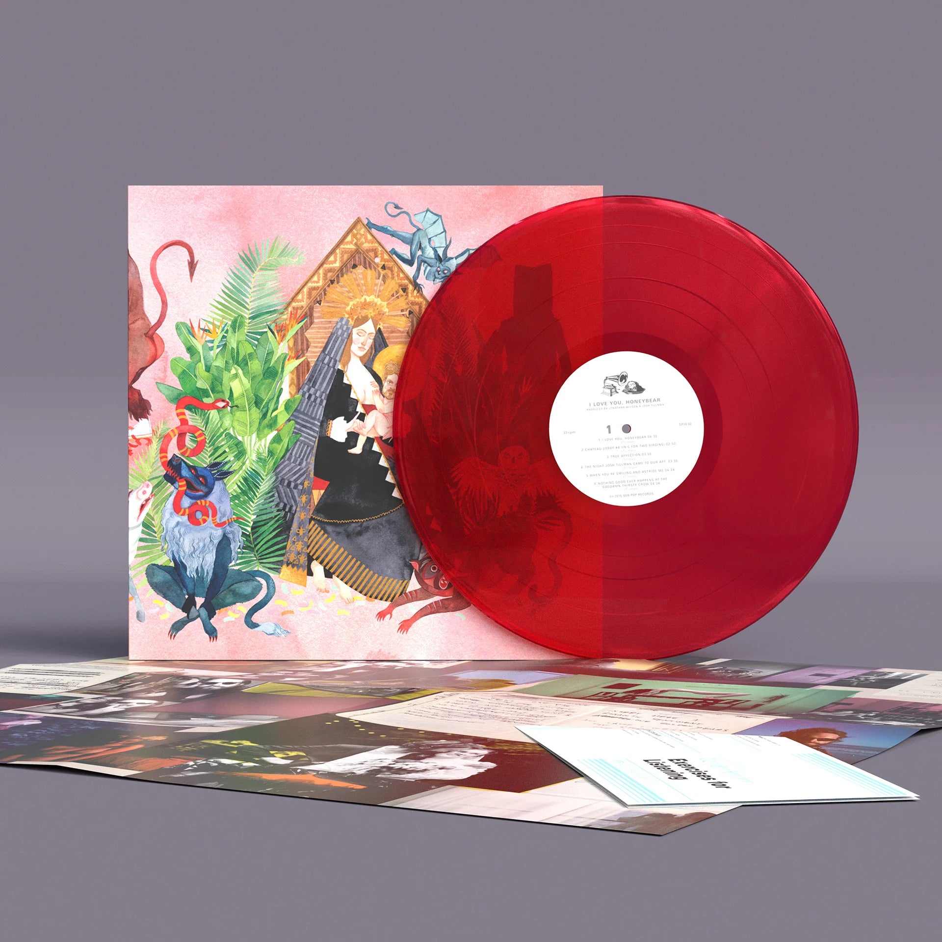 Father John Misty - I Love You Honeybear (LP vinyle rouge)