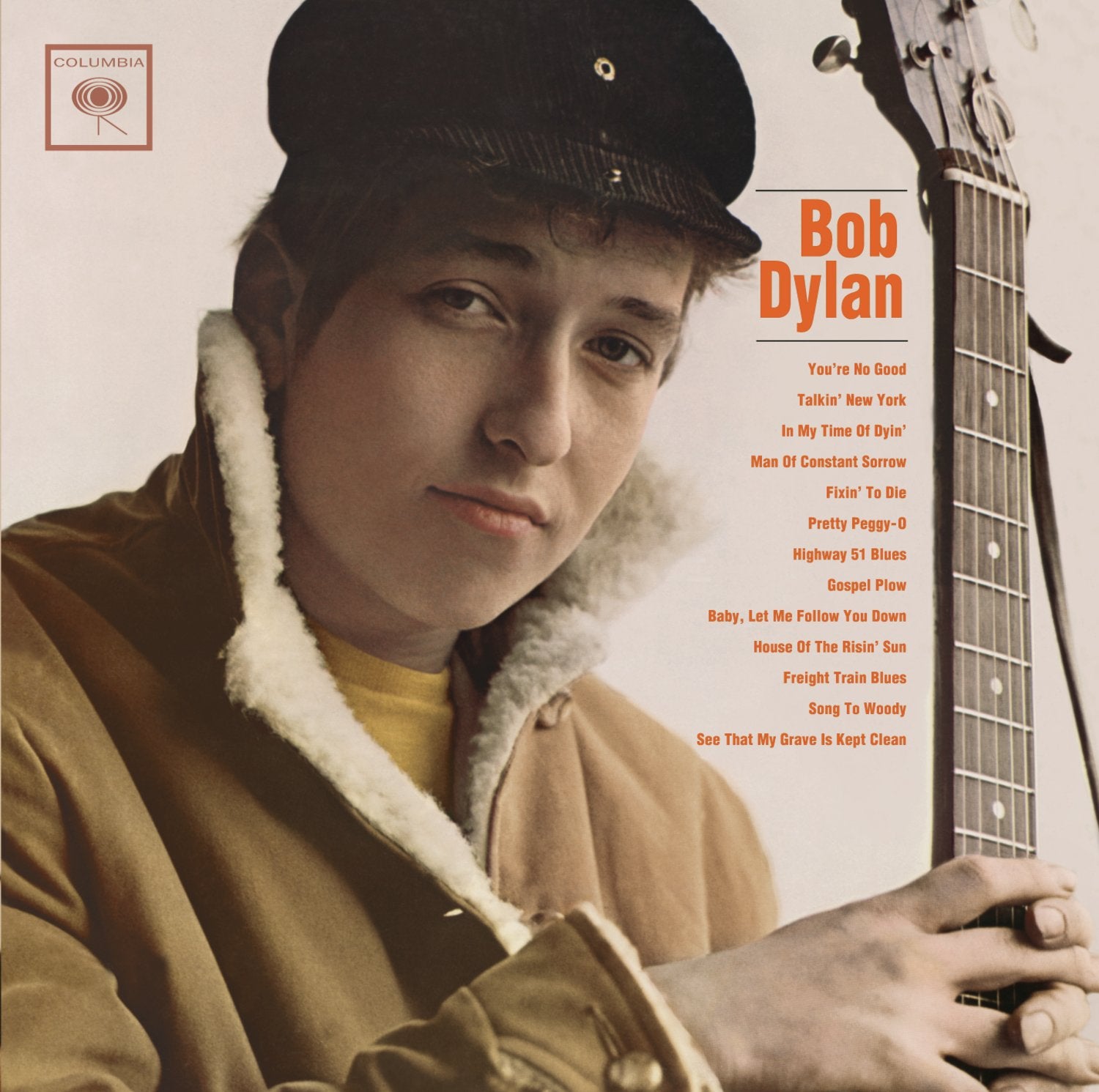 Bob Dylan - Bob Dylan (LP vinyle orange)