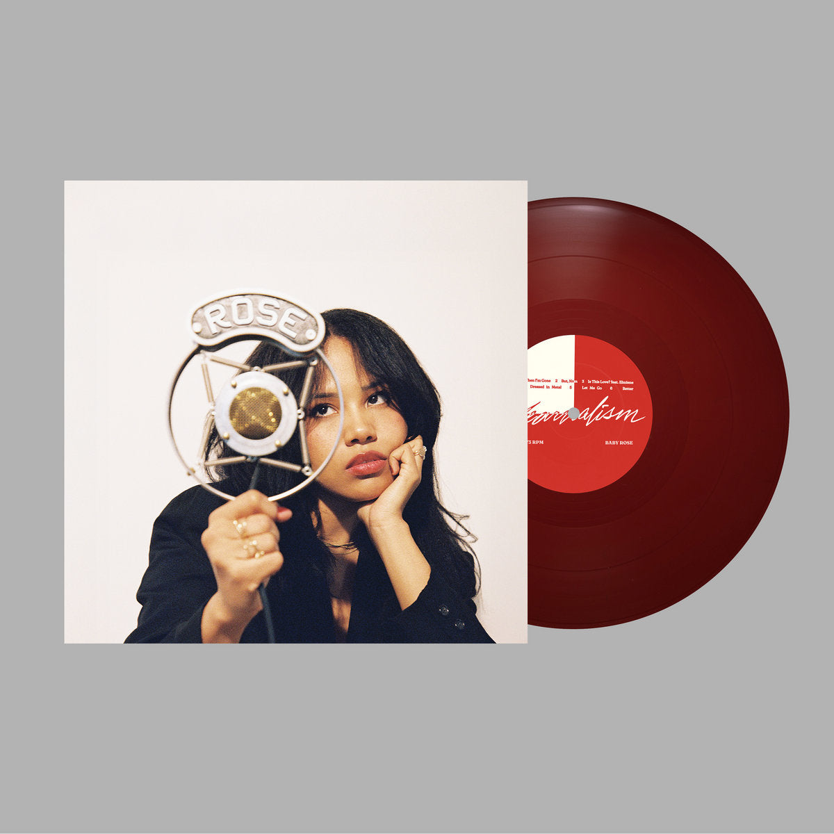Baby Rose - Yearnalism (LP, vinyle bordeaux)