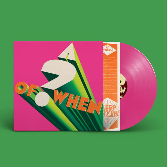 Panda Bear & Sonic Boom - A ? Of when (LP, édition limitée disquaires indés, vinyle pink bio)