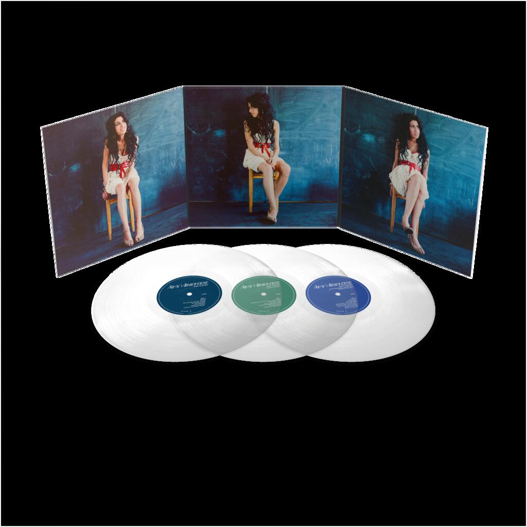 Amy Winehouse - Back To Black (3LP, 20th Anniversary Édition Limitée Vinyle Transparent, Inclus Insert 300 x 300 mm)