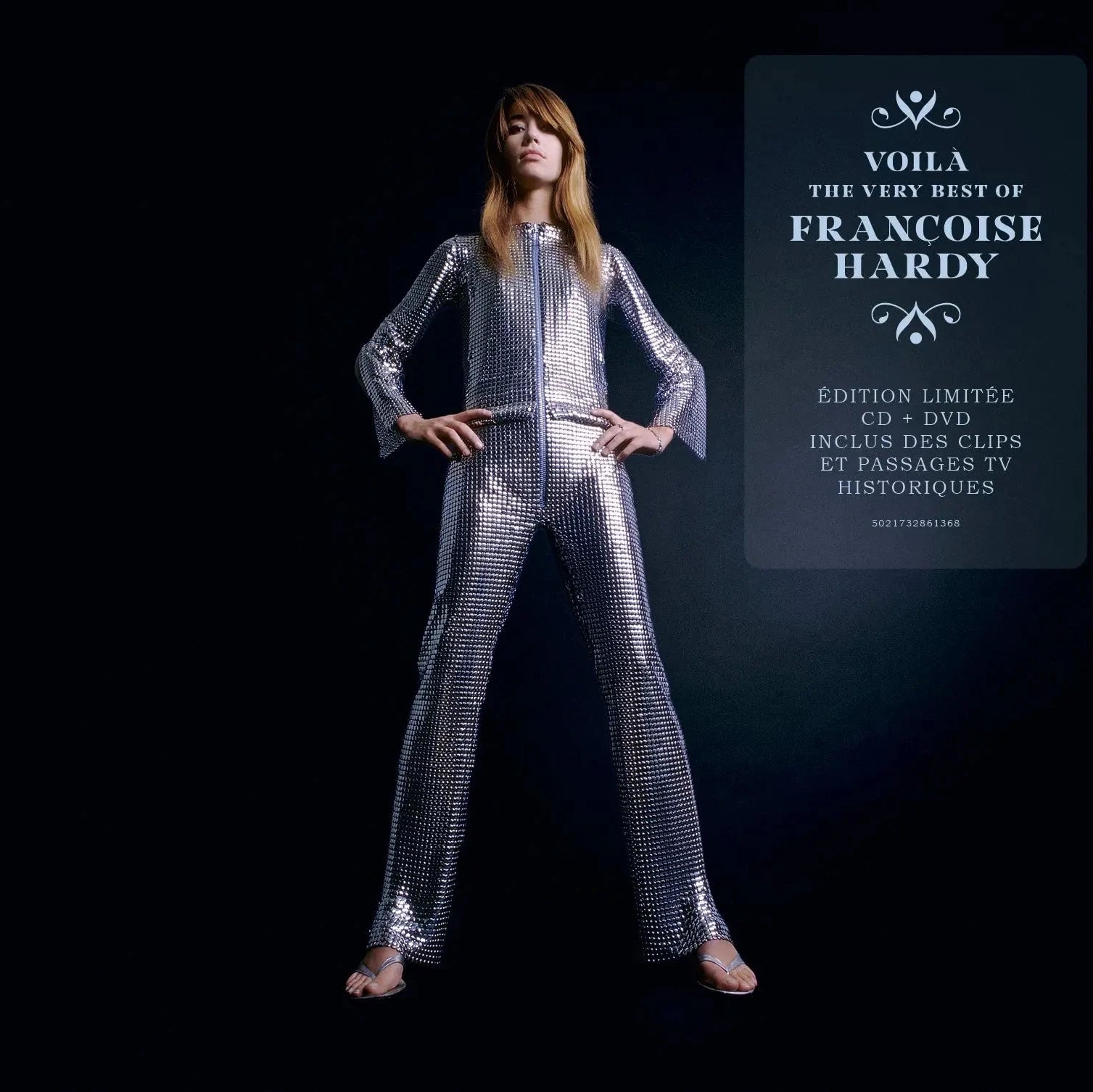 Françoise Hardy - Voilà / The Very Best Of (2LP vinyle clear))