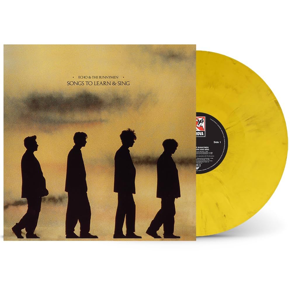 Echo and The Bunnymen - Songs To Learn & Sing (LP, Édition Limitée Vinyle Jaune et Noir Marbré)