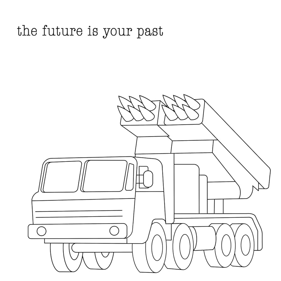 The Brian Jonestown Massacre - The Future Is Your Past (LP, Vinyle Transparent, inclus 6 crayons de couleur)