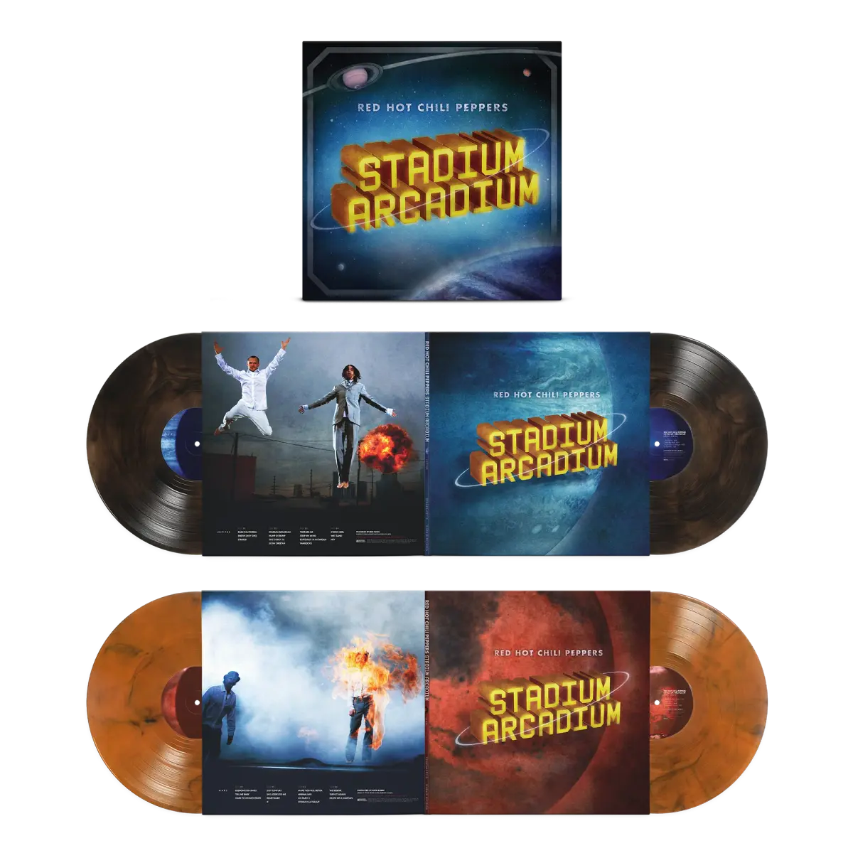 Red Hot Chili Peppers - Stadium Arcadium (4LP, 20th Anniversary Édition Limitée, Vinyle Coloré, Coffret)
