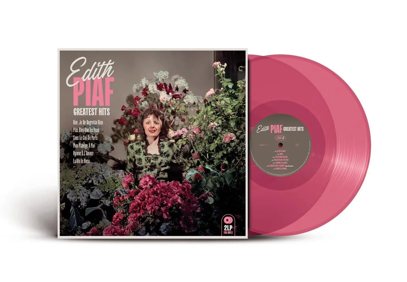 Edith Piaf - Greatest Hits, Édition remastérisée (2LP, vinyle rose)