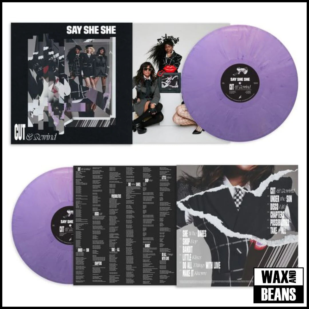 Say She She - Cut & Rewind (LP vinyle couleur lilas)
