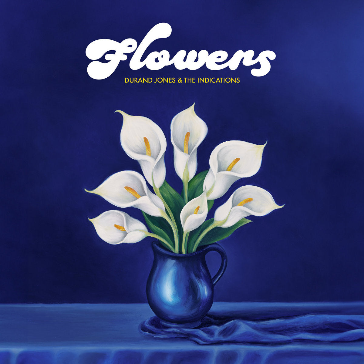 Durand Jones & The Indications - Flowers (LP édition limitée vinyle blue iceberg splash)
