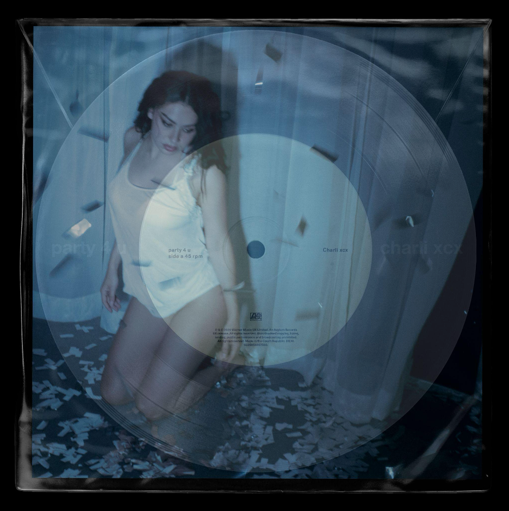 Charli XCX - party 4 u (45t, Vinyle transparent, RSD 2026)