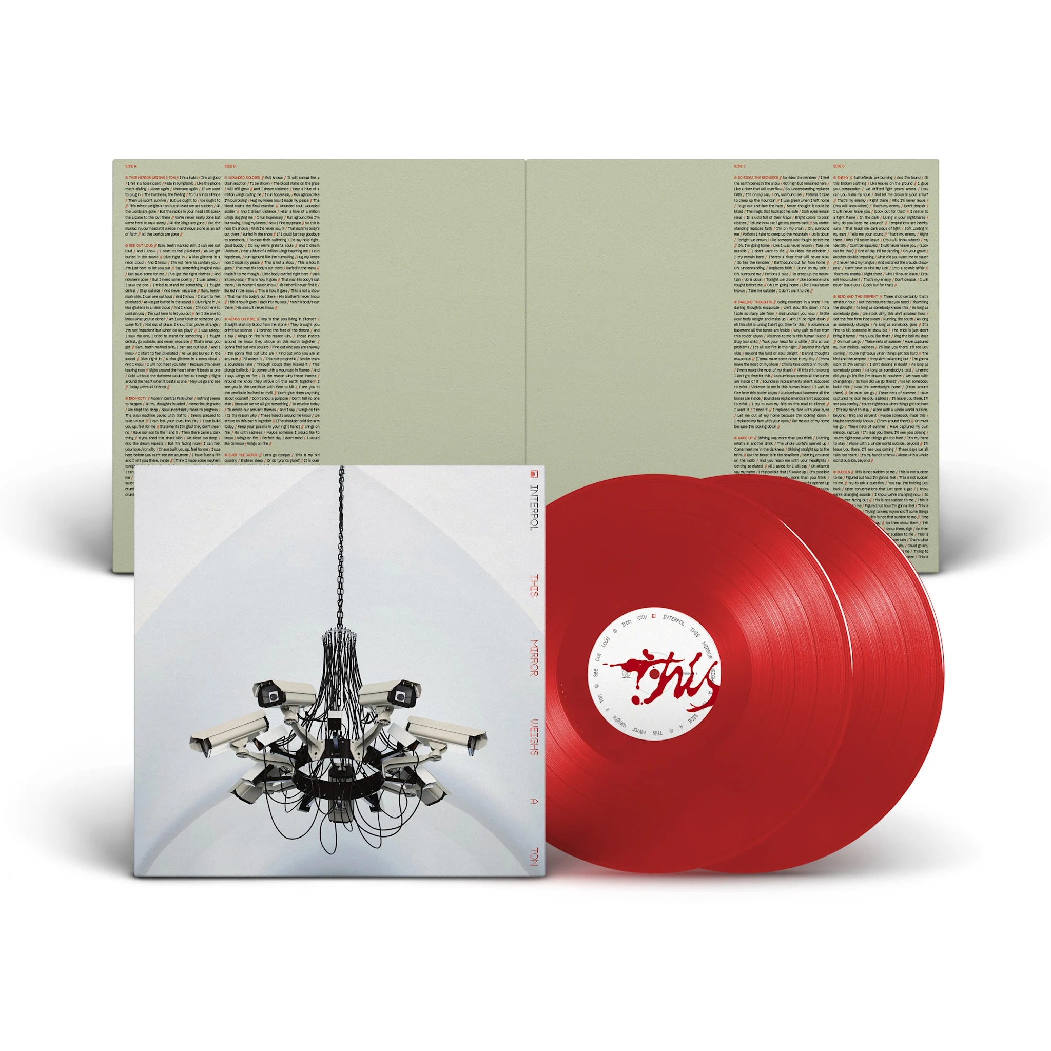 Interpol - This Mirror Weighs a Ton (2LP, édition limitée disquaires indés, vinyle rouge)