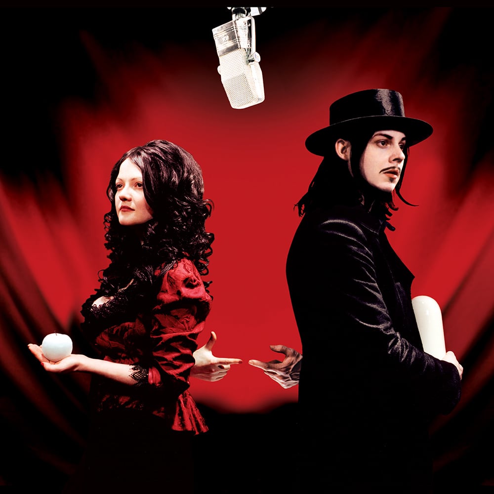 The White Stripes - Get Behind Me Satan (LP 20ème anniversaire édition limitée vinyle rouge et blanc)